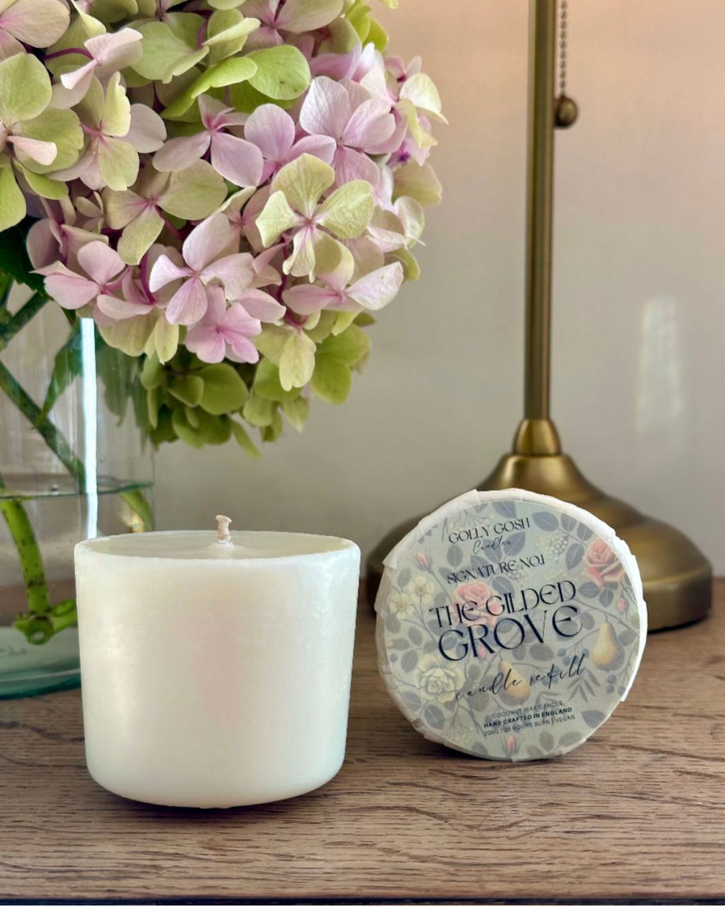 The Gilded Grove Scented Candle Refill