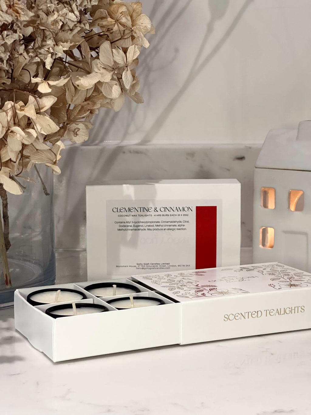 Luxury Scented Tealights: Set of 6