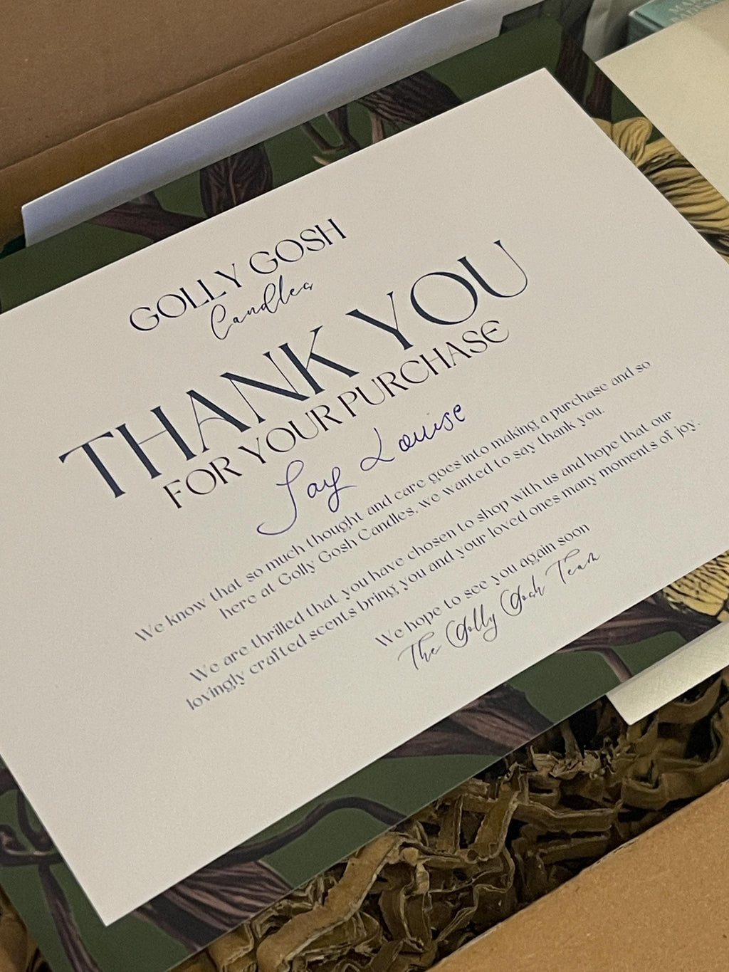 Tinsel Tea Room Scented Candle